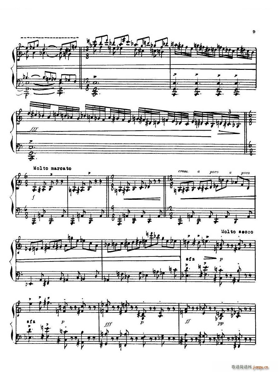 Antheil Piano Sonata No 4 Piano Sonata No 4(十字及以上)8