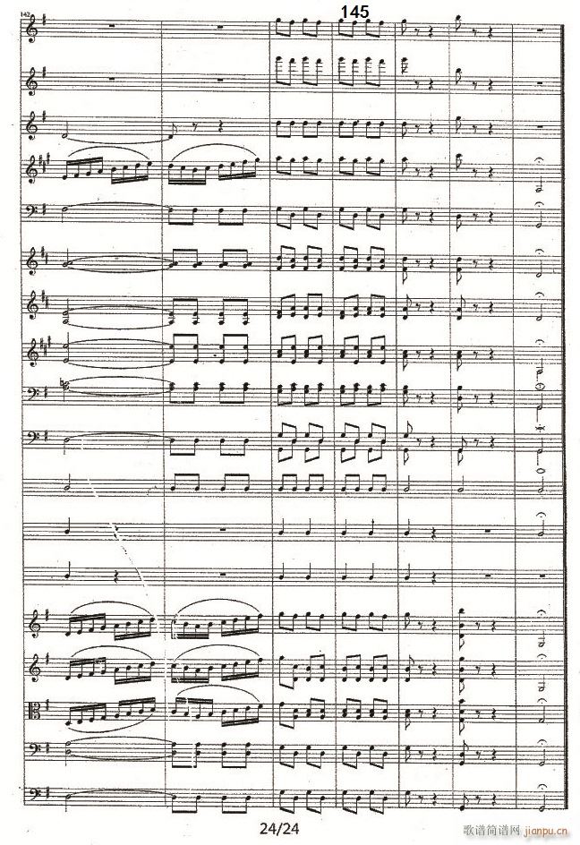 thunder ane Lighting24(总谱)1