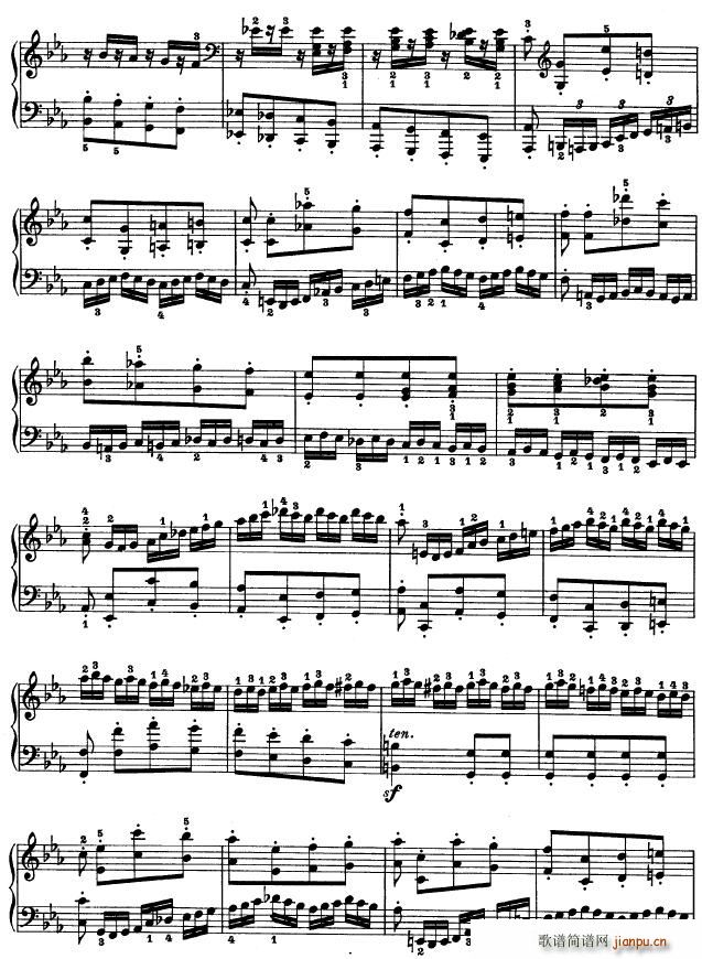 第二十一钢琴奏鸣曲(钢琴谱)22