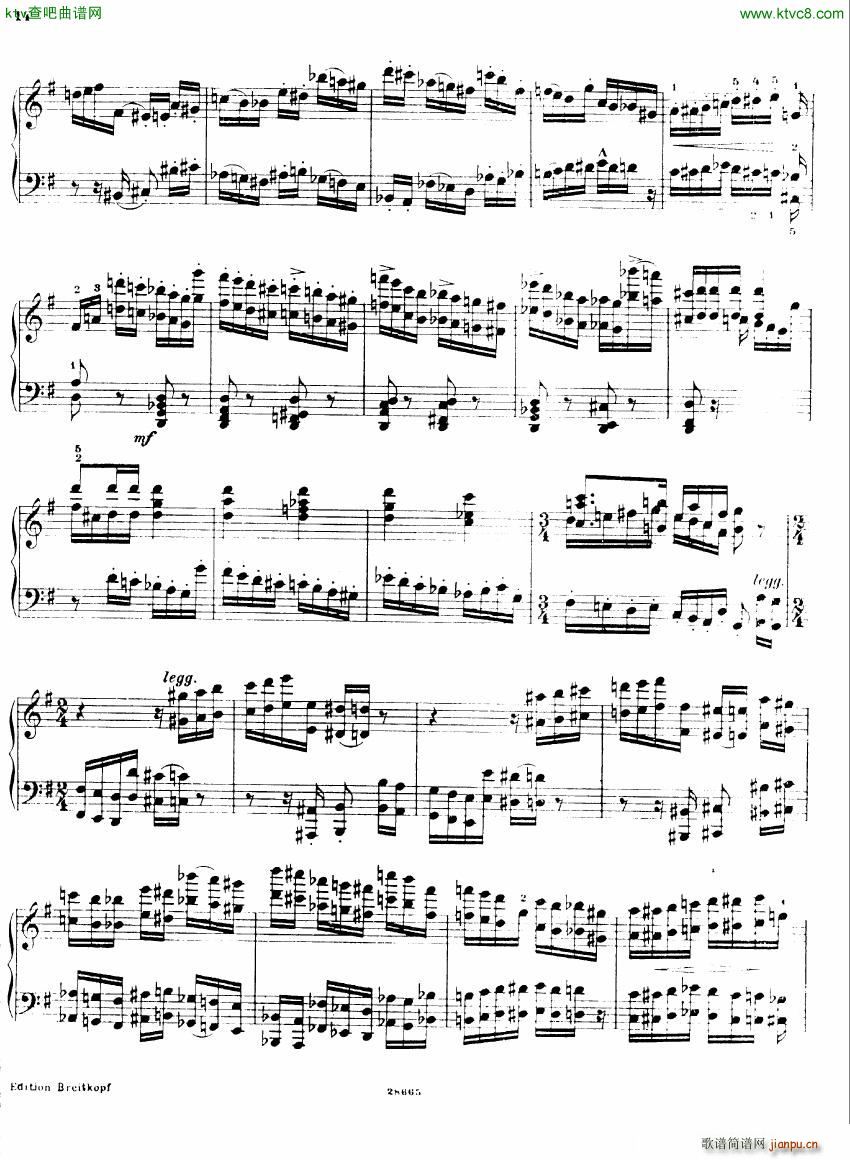 Busoni Etudes 1(钢琴谱)14