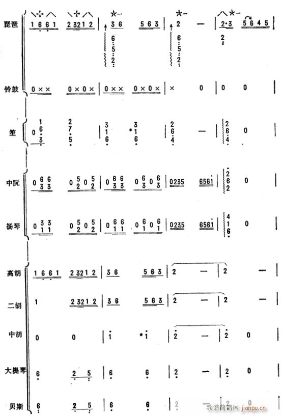 杜鹃啼血 琵琶协奏曲 11(总谱)1