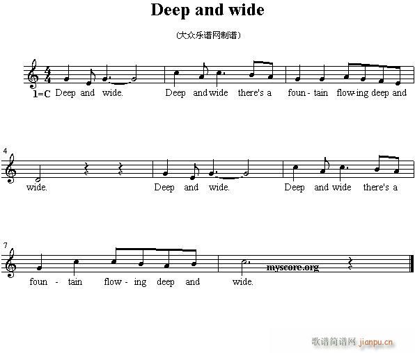 Deep and wide(十字及以上)1