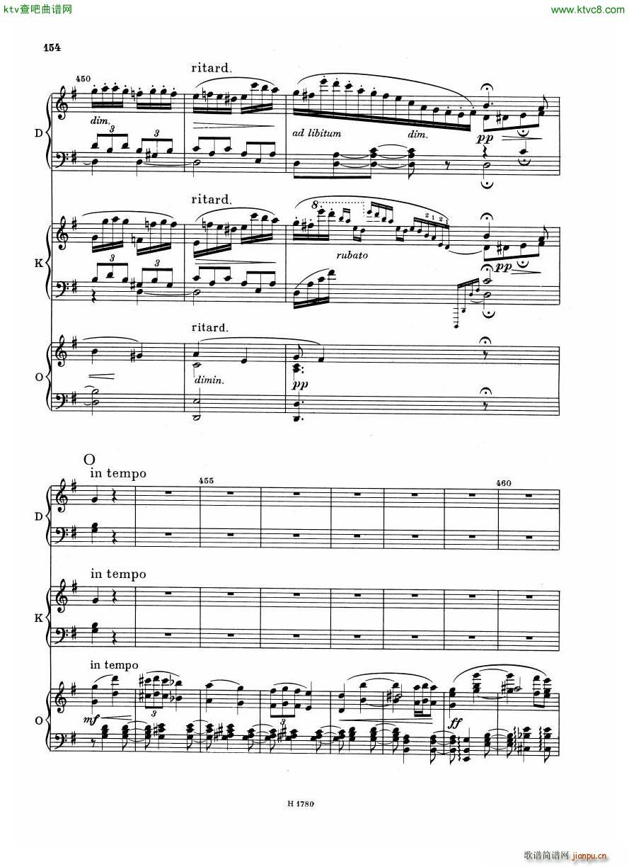 Dvorak Piano Concerto Op 33 6(钢琴谱)13