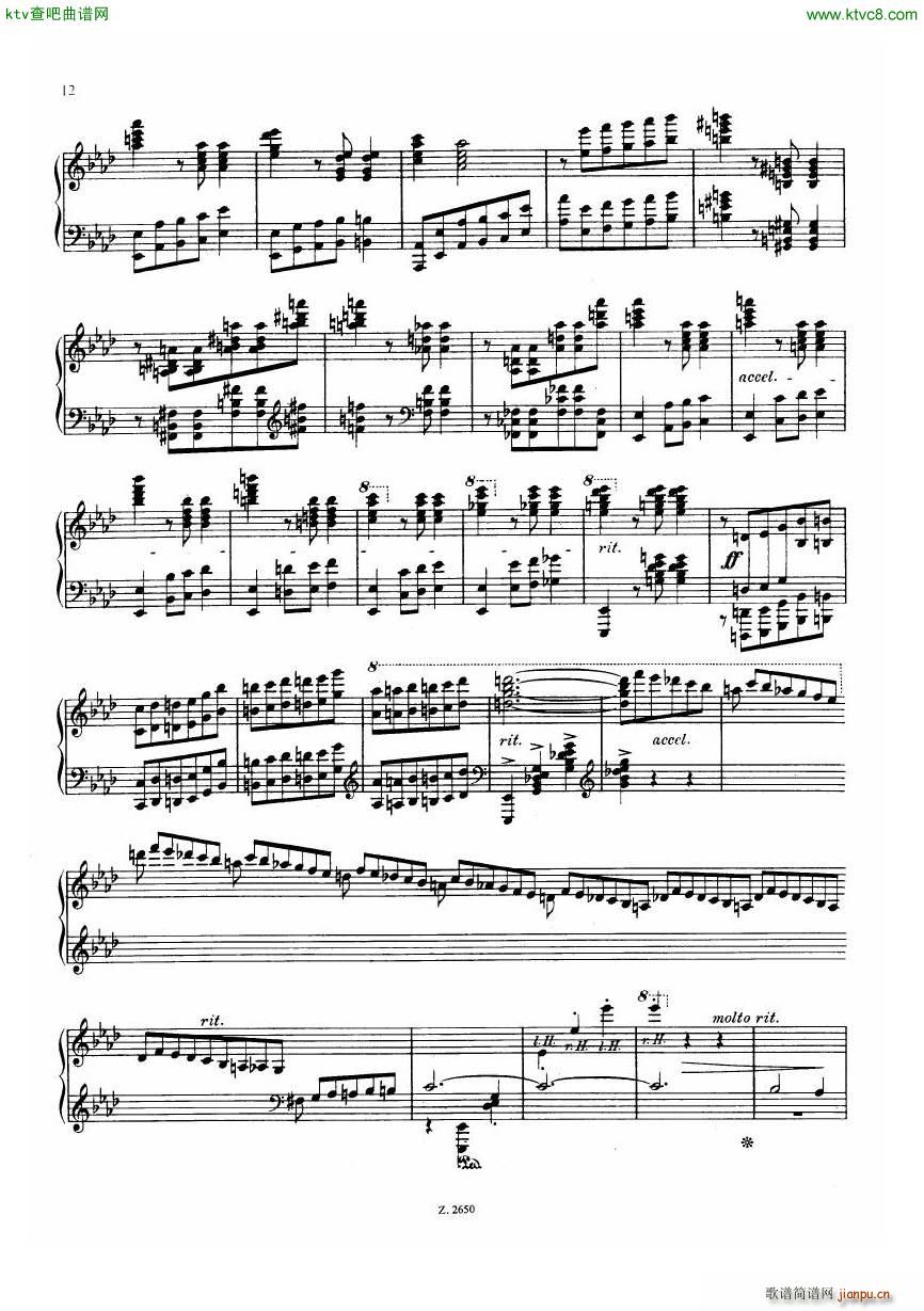 delibes dohnanyi two waltzes 1 naila waltz(钢琴谱)12