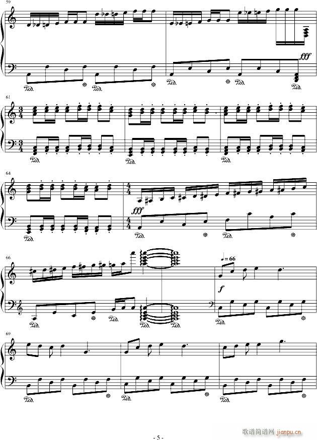 Learing(钢琴谱)5