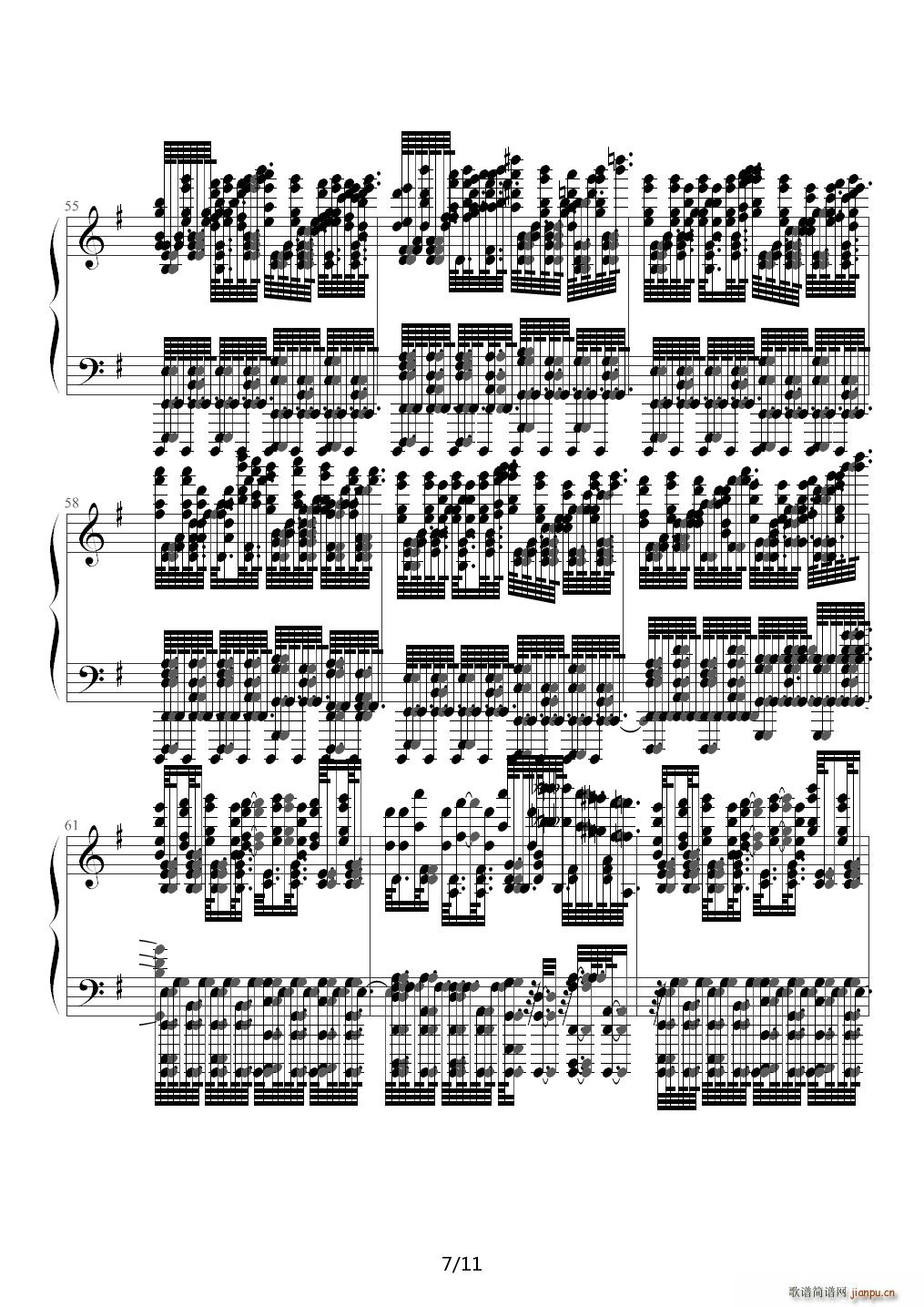 RED ZONE鬼畜 G调(钢琴谱)7