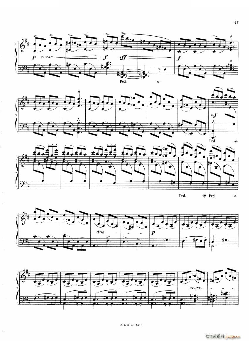 Chaminade 6 Etudes Op35 二 6 Etudes Op35 二(十字及以上)6