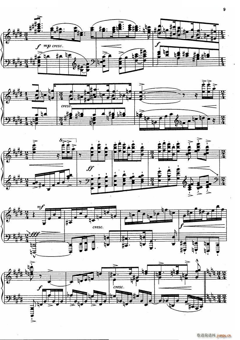 Ireland Piano Sonata Piano Sonata(十字及以上)9