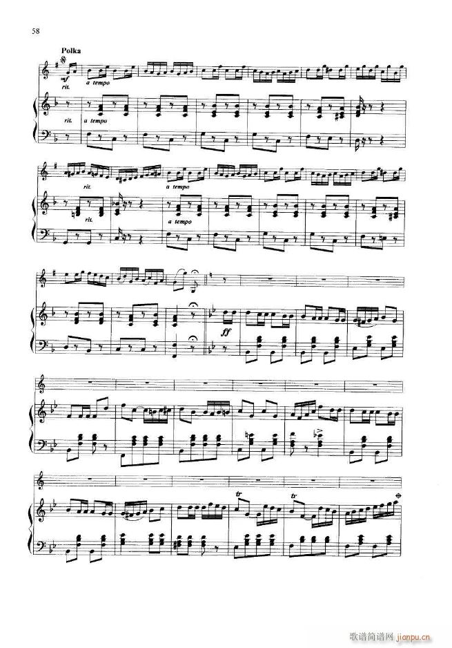 隐衷 波尔卡舞曲 小号独奏(十字及以上)3
