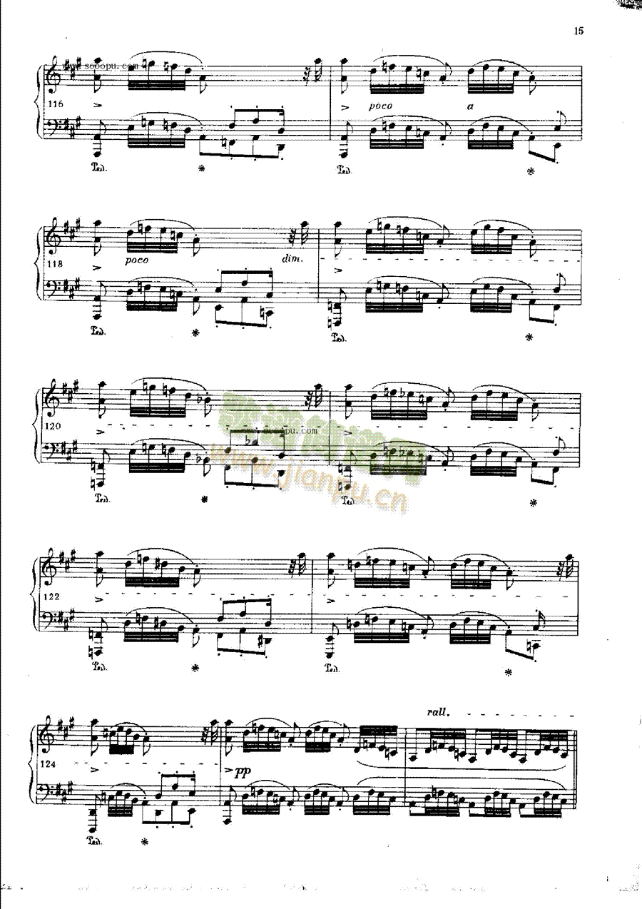 波洛涅兹OP.44键盘类钢琴(其他乐谱)9