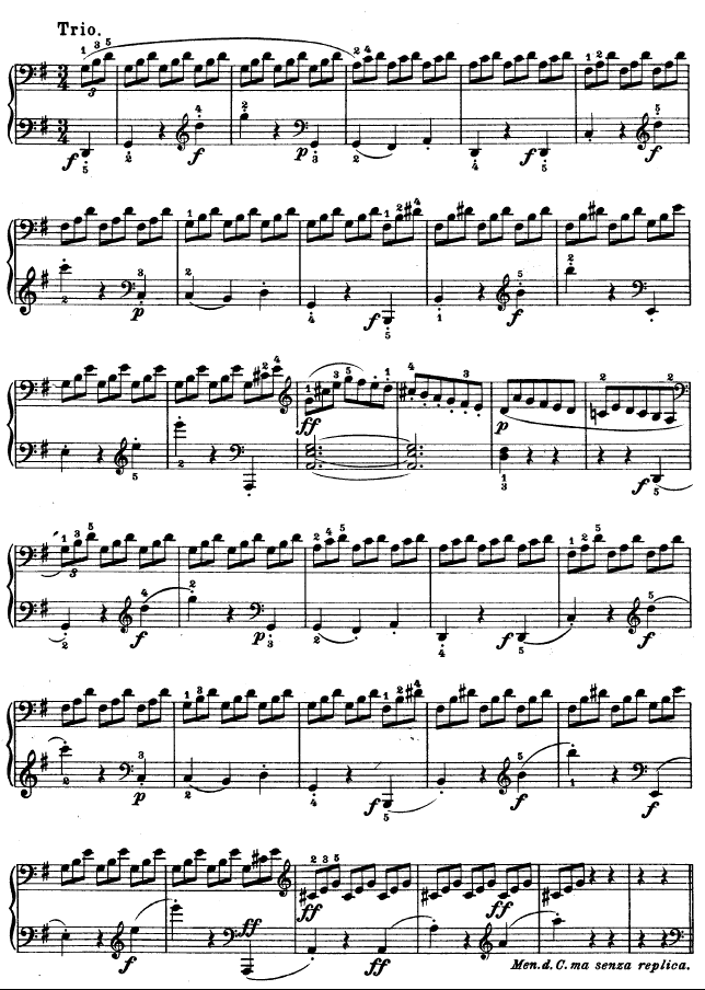 D大调第七钢琴奏鸣曲-Op.10No--3(钢琴谱)16