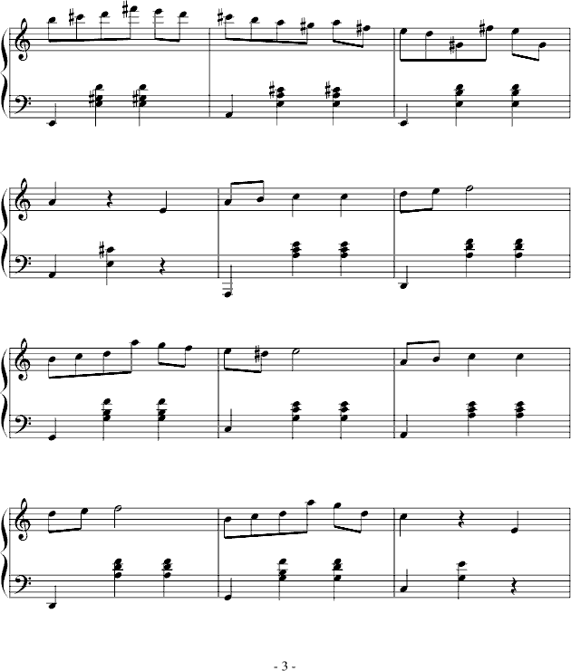 肖邦-圆舞曲(钢琴谱)3