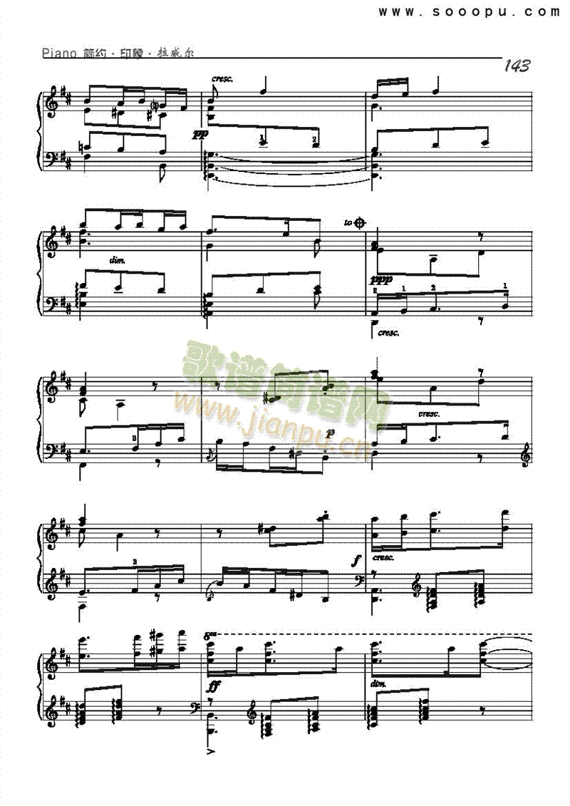 小奏鸣曲第二乐章—简易版键盘类钢琴(其他乐谱)3