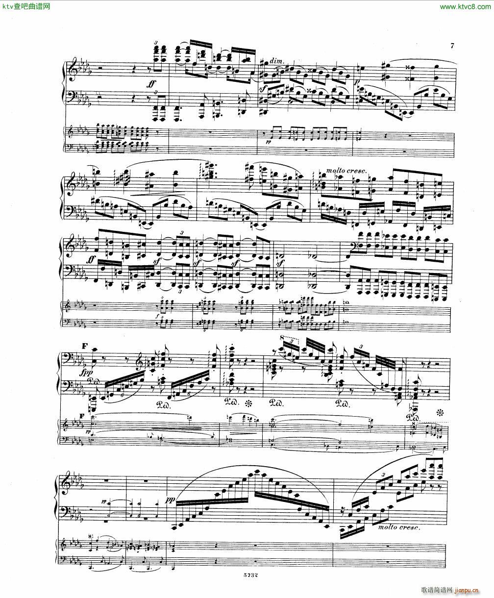 Fuchs Piano concerto Op 27 I(钢琴谱)5