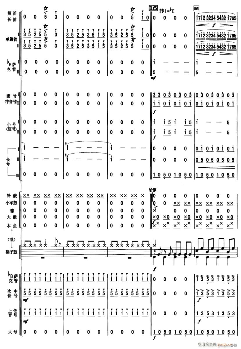 北京喜讯到边寨 19(总谱)1