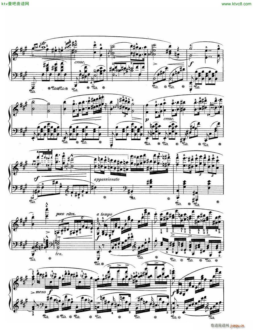 Chopin Allegro de Concerto Op 46(钢琴谱)13