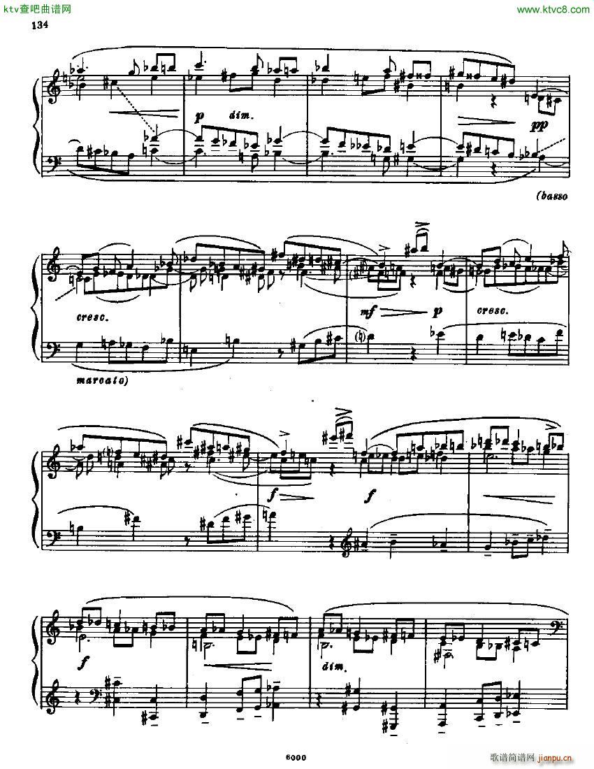 Anatoly Alexandrov Opus 22 Sonata no 5(钢琴谱)26