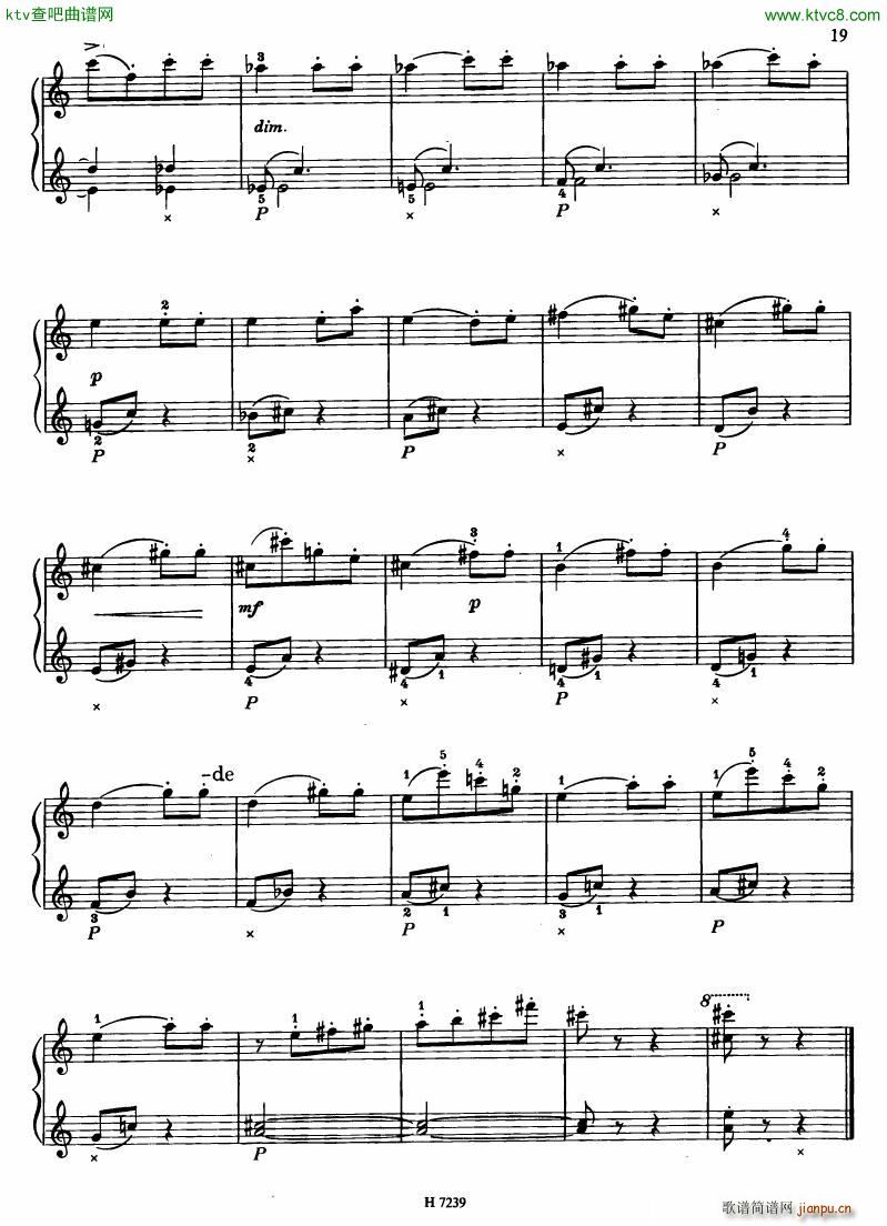 Hurnik piano etudes(钢琴谱)16