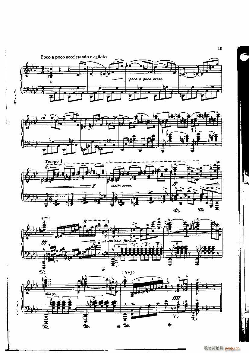 Bowen Op 72 Piano Sonata No 5 in F(钢琴谱)12