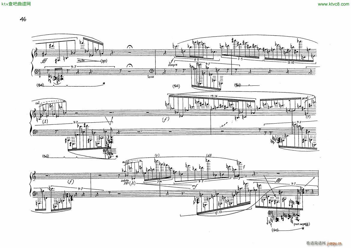 Finnissy English Country Tunes file 2(钢琴谱)22