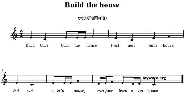 英文儿歌：Buildthehouse(其他)1