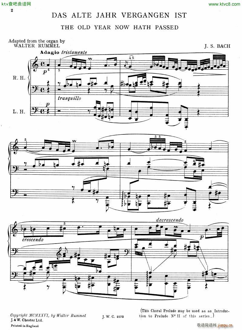 Bach Rummel Transcriptions(钢琴谱)23