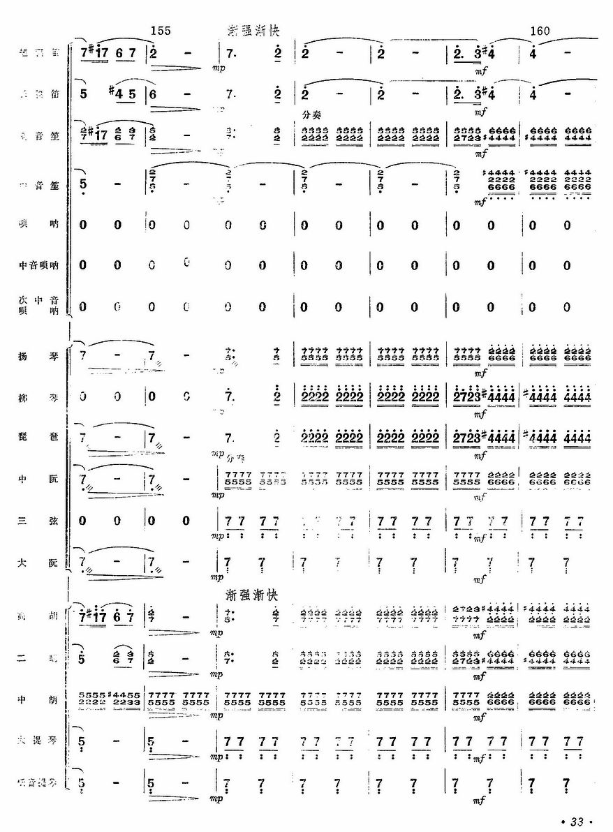 乱云飞32(总谱)1