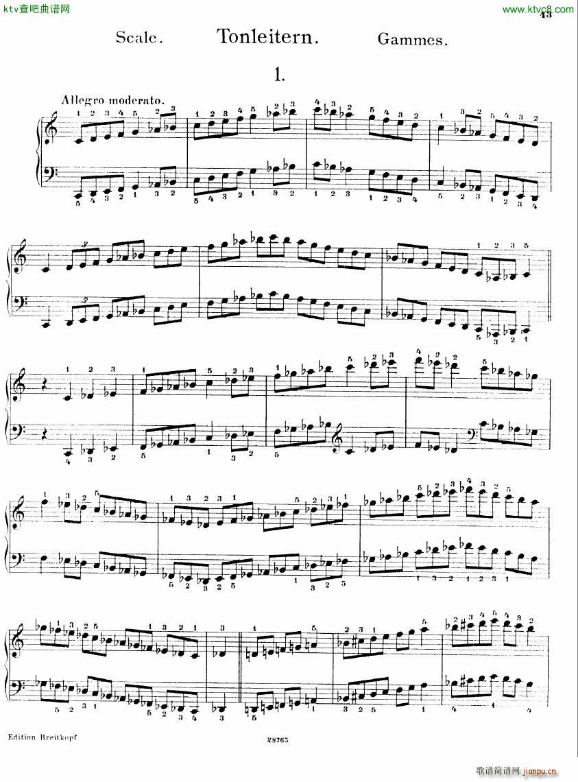 Busoni Etudes 4(钢琴谱)1