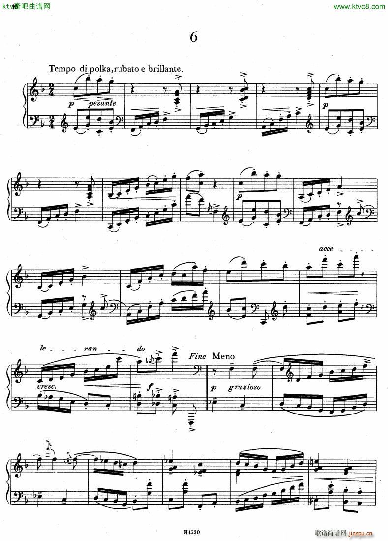 Burian reminiscences of czech dances(钢琴谱)14