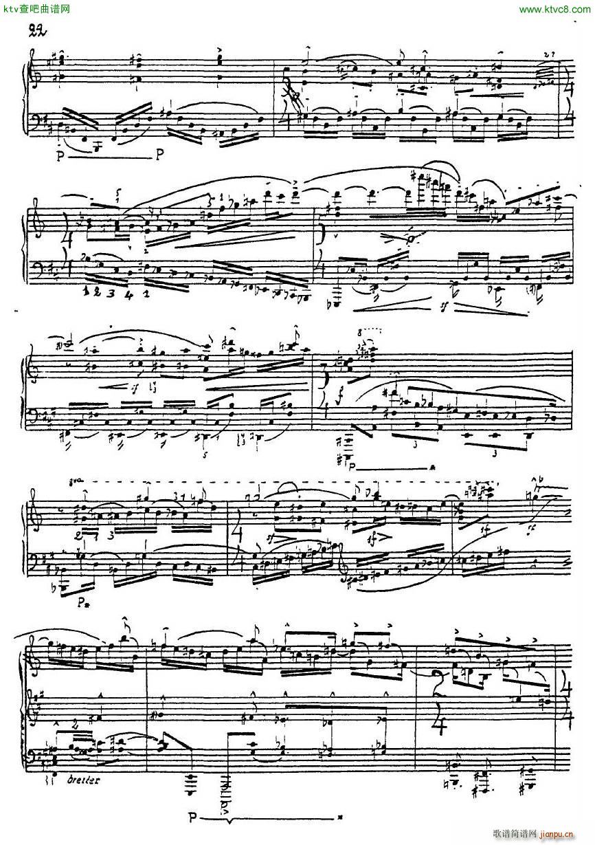 Eckhardt Grammate Sonata no 4(钢琴谱)23