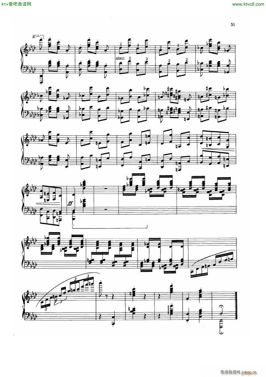 Dohnanyi Etude Op 28 6(钢琴谱)8