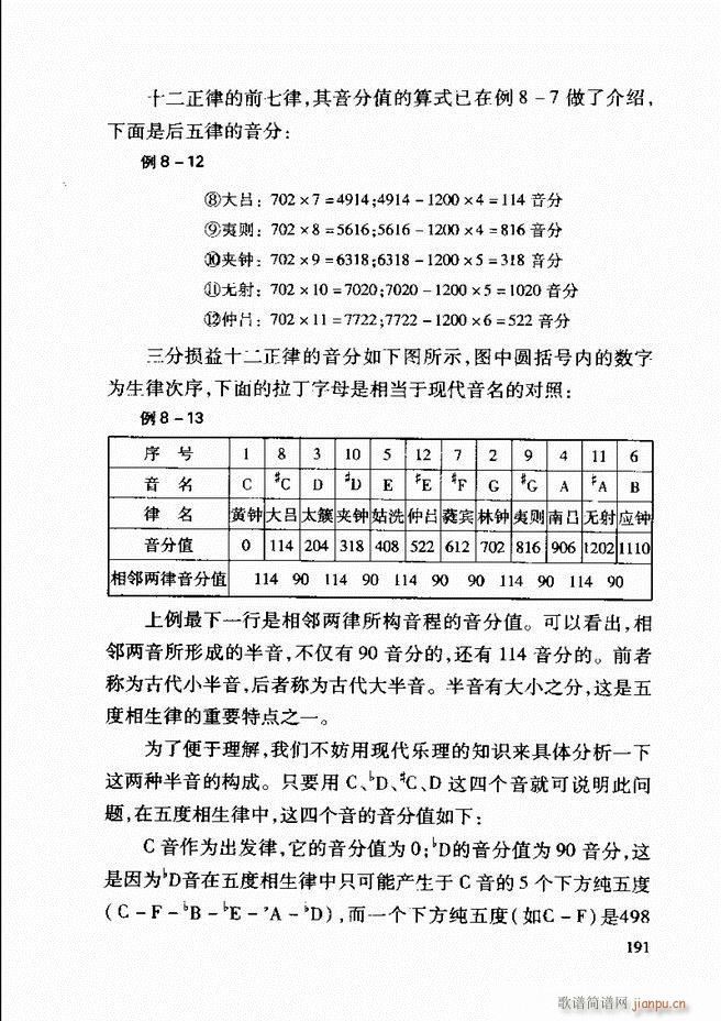 中国传统乐理基础教程 182 241(十字及以上)10