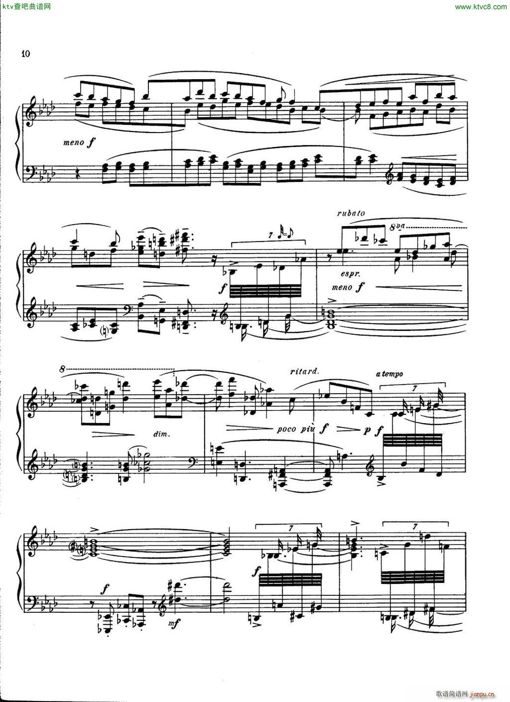 Carter Piano Sonata(钢琴谱)10