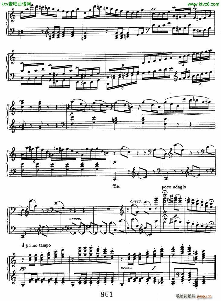 Beethoven op 89 Polonaise in C(钢琴谱)8