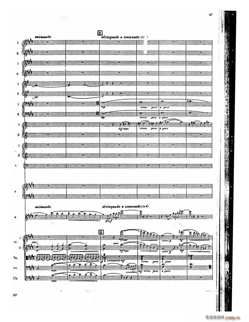 Barber op 14 Violin Concerto Score 二(钢琴谱)6