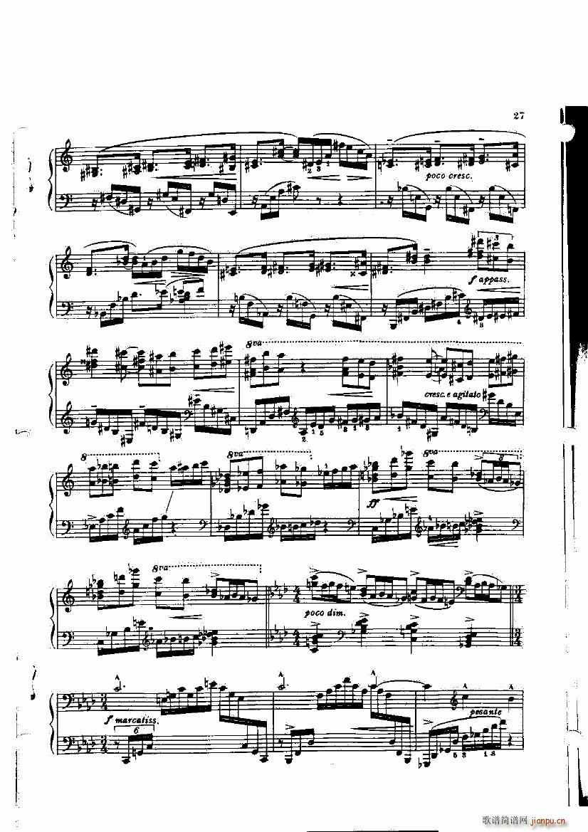 Bowen Op 72 Piano Sonata No 5 in F(钢琴谱)26