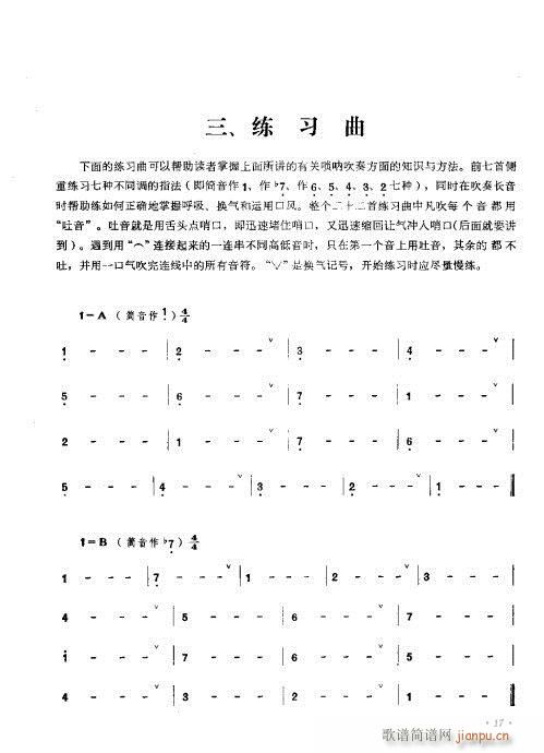 目录?1-20(唢呐谱)18