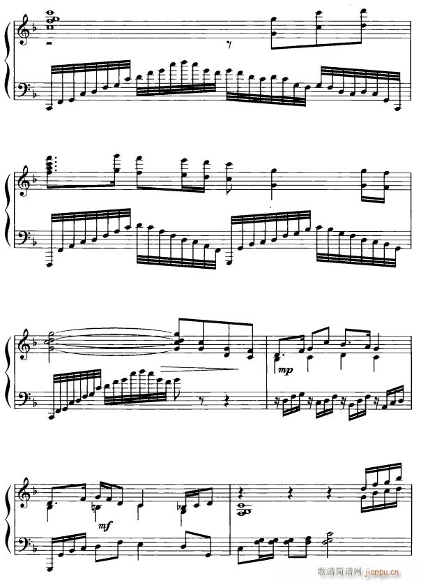 黄河恋2(四字歌谱)1