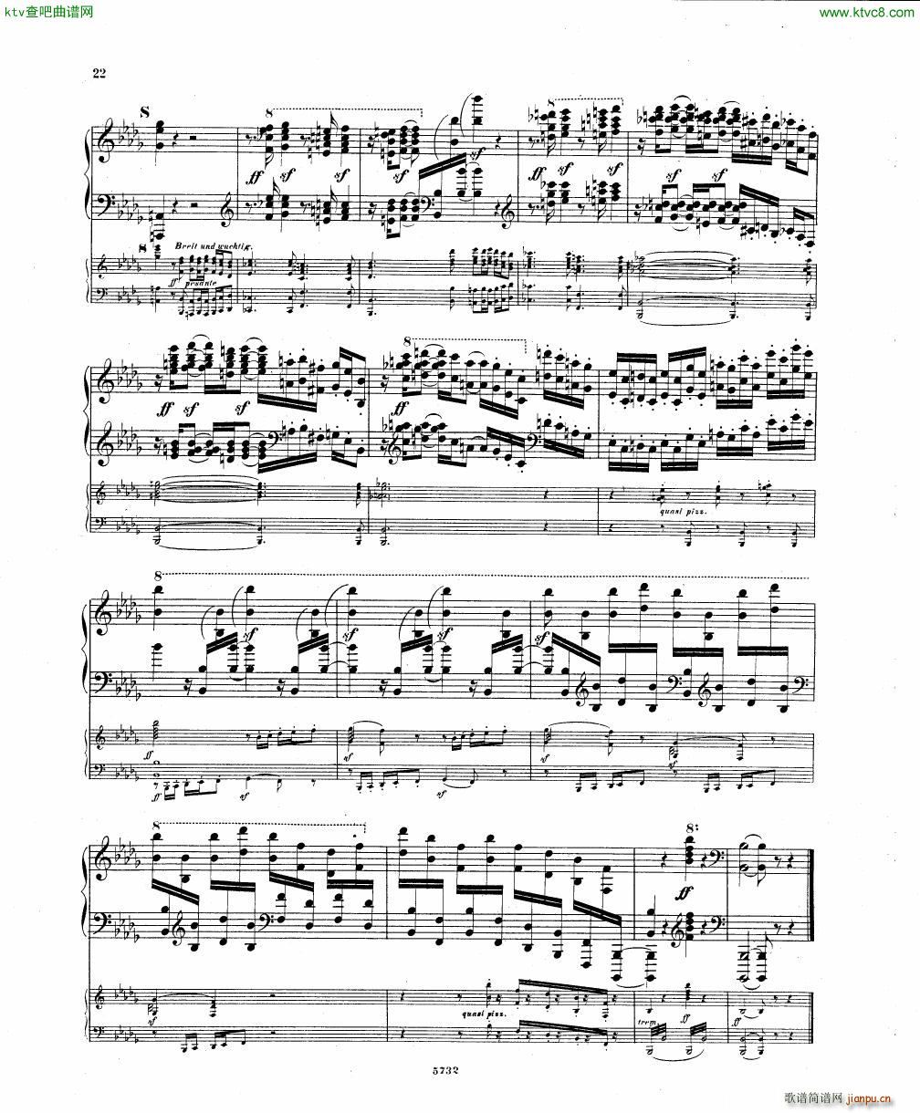 Fuchs Piano concerto Op 27 I(钢琴谱)20