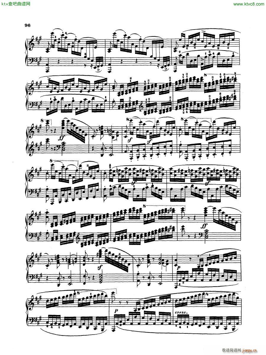 Hummel Sonata in F sharp minor Op 81(钢琴谱)23