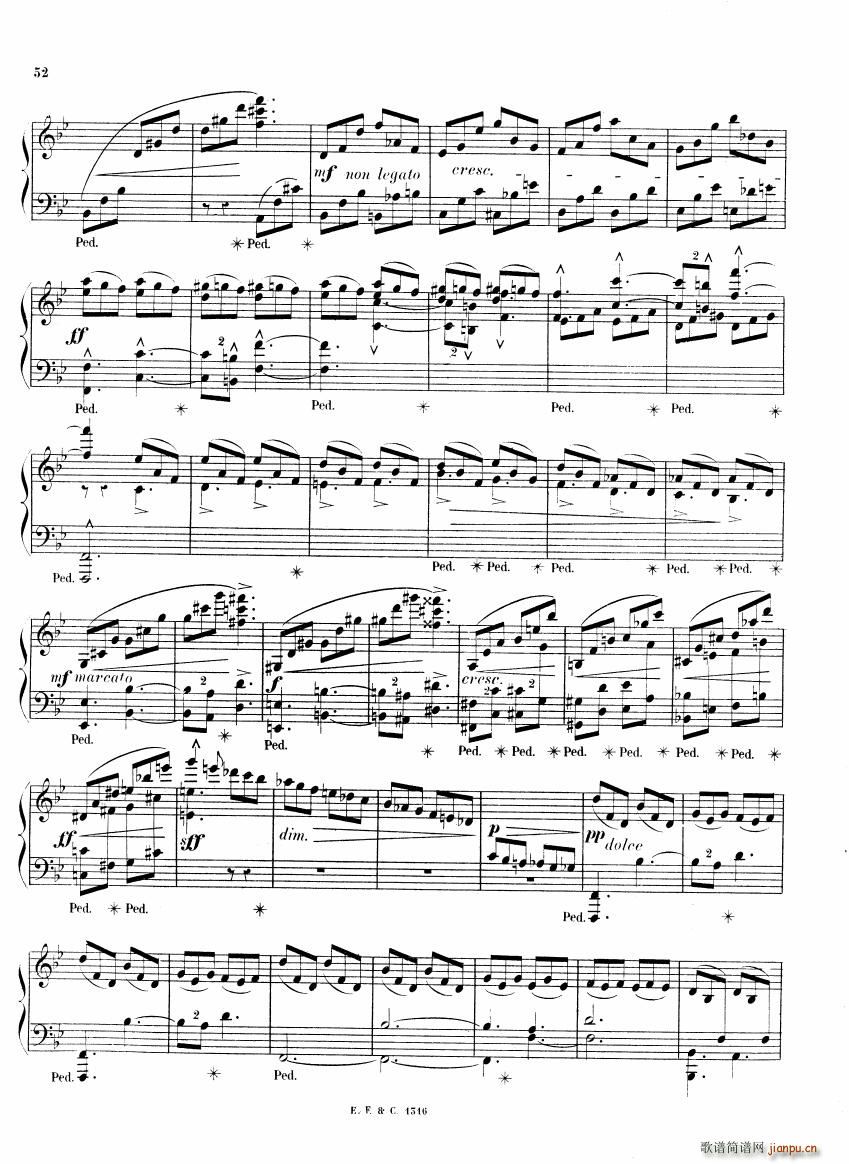 Chaminade 6 Etudes Op35 二(钢琴谱)5