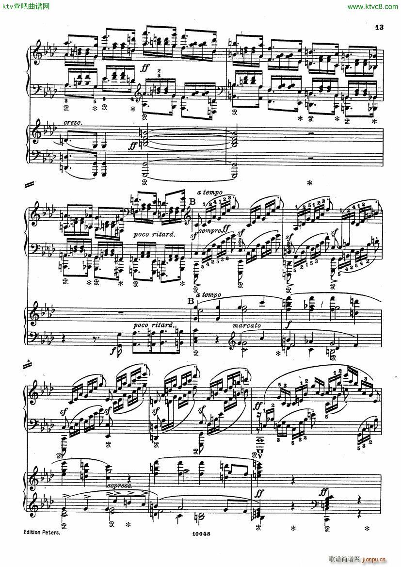 Henselt Concerto op 16 1(钢琴谱)12