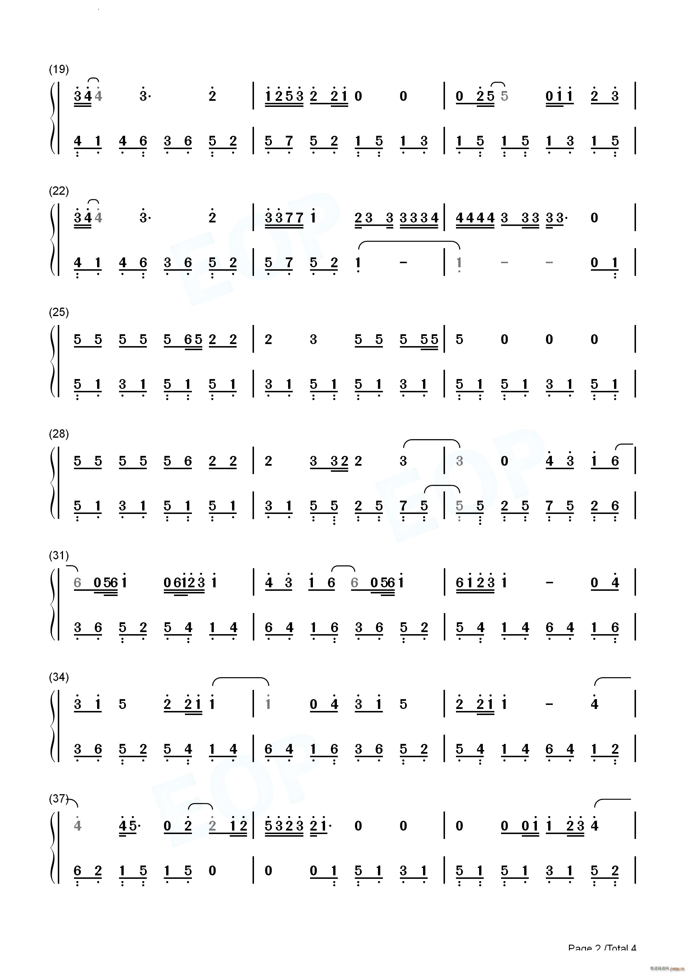 Middle Ground(钢琴谱)8