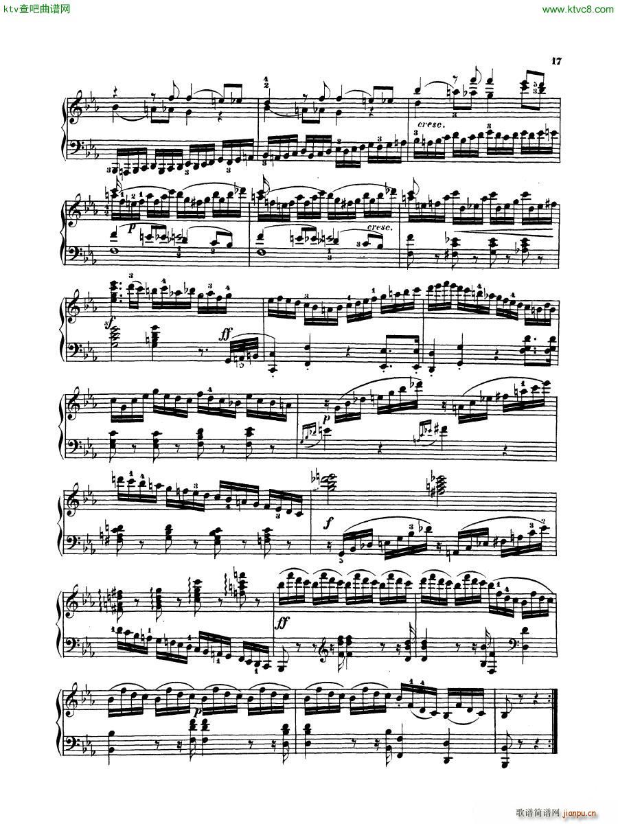 Hummel Sonata No 2 Op 13(钢琴谱)16