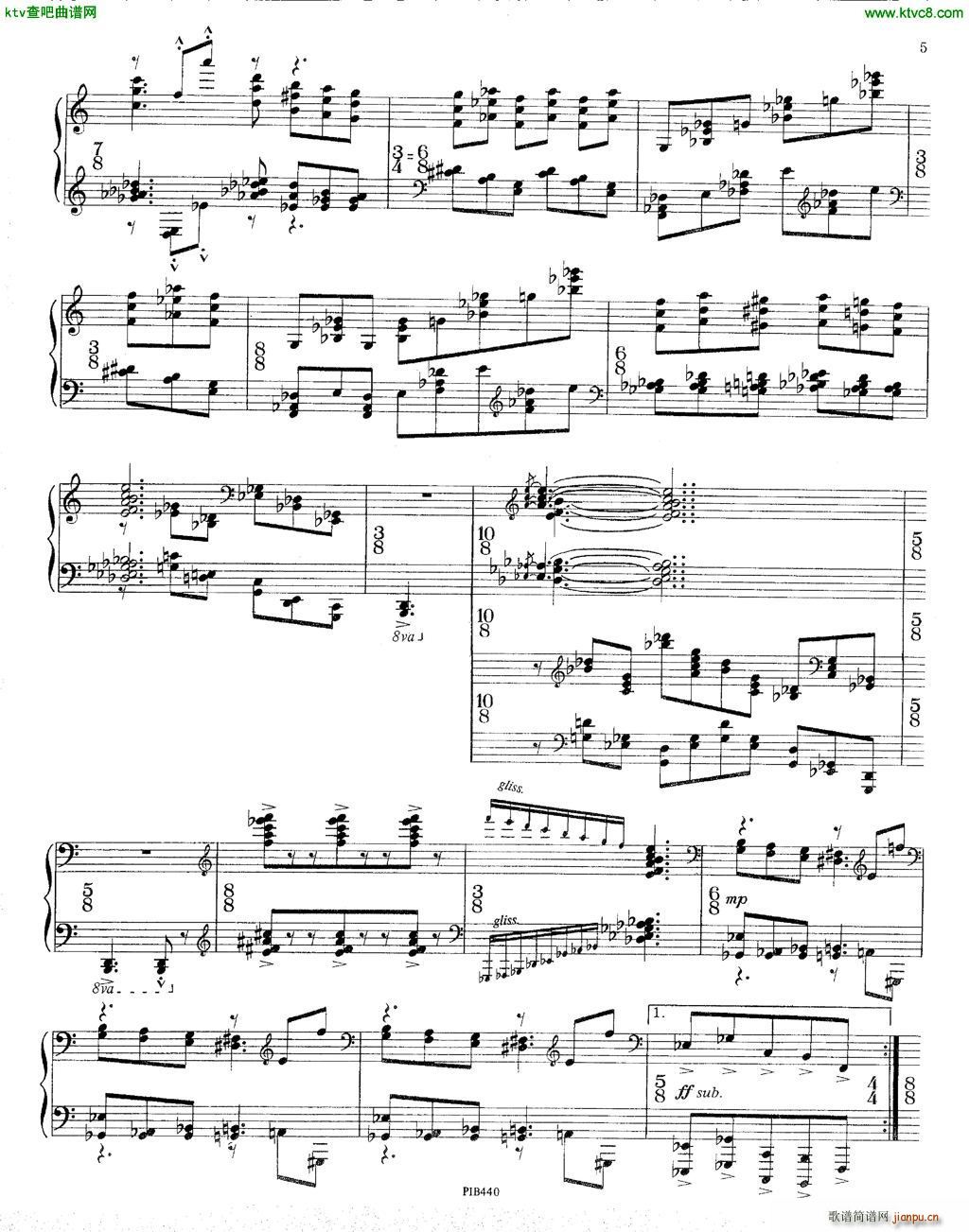 Ginastera Sonata No 3(钢琴谱)3