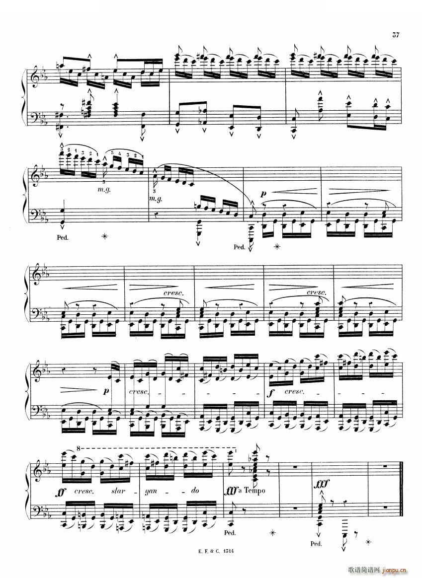 Chaminade 6 Etudes Op35 一 6 Etudes Op35 一(十字及以上)37