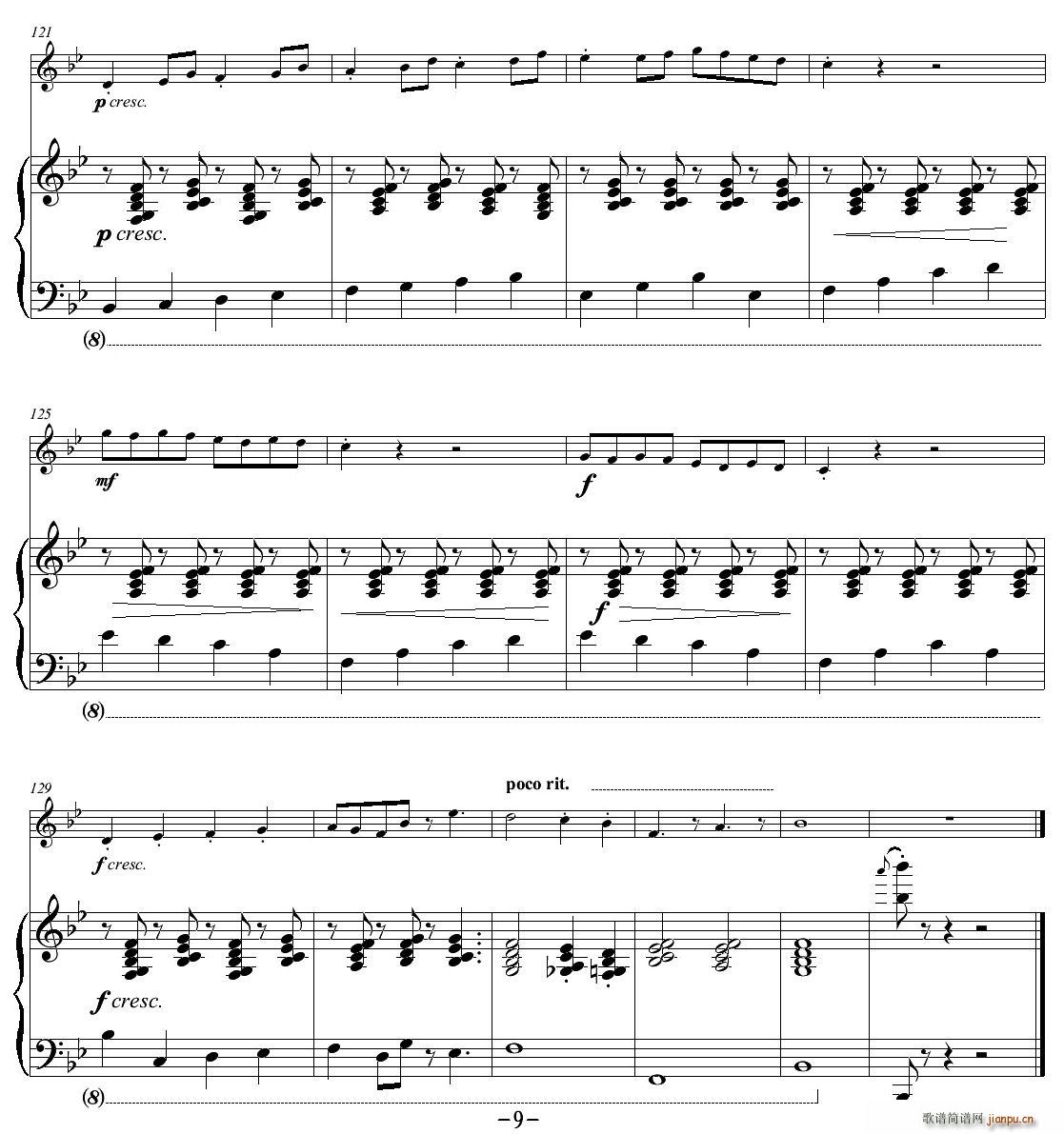 The Arrival of the Queen of Sheba(单簧管谱)9