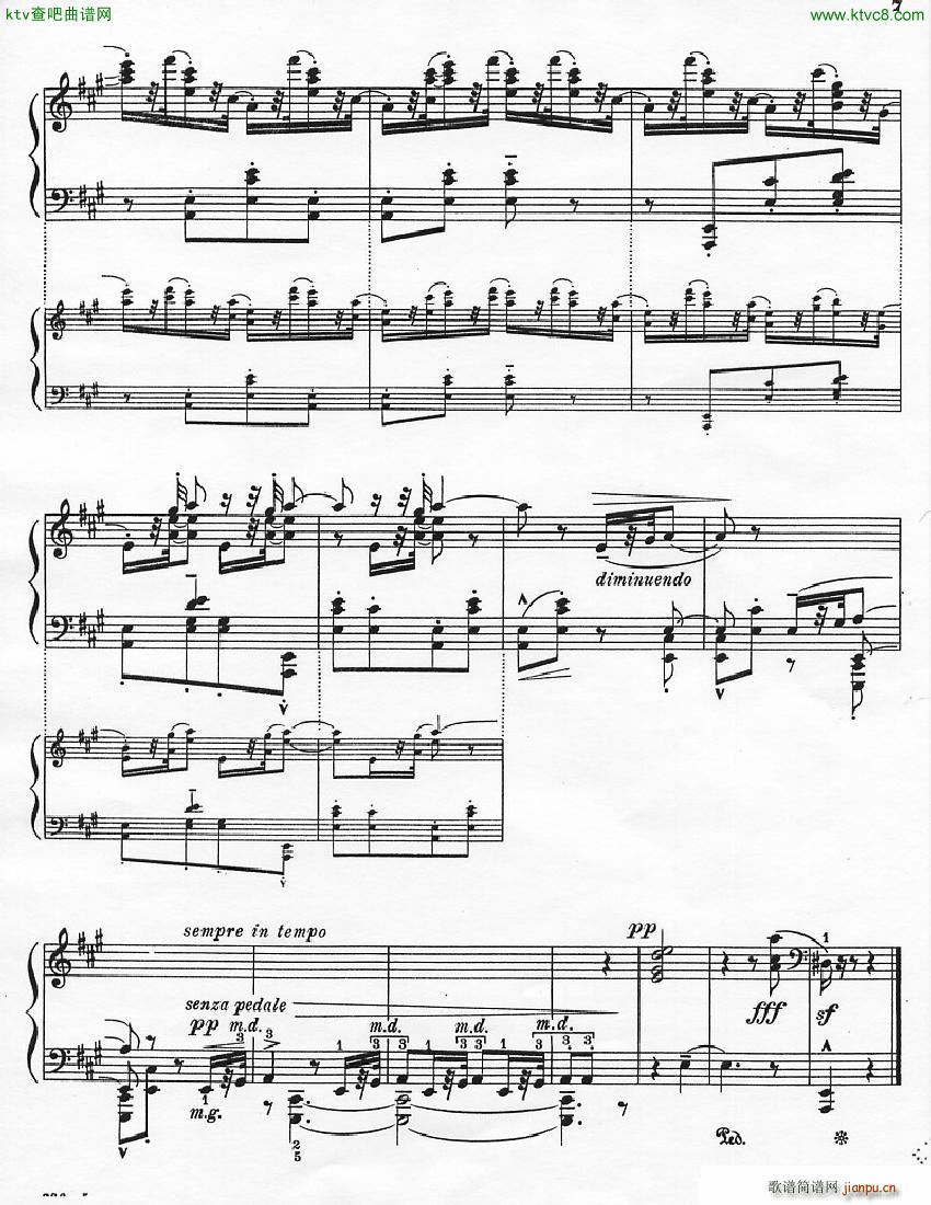 Blanchet Op 35 Trois Ecossaises(钢琴谱)6