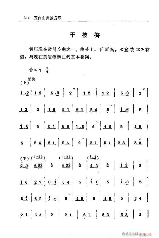 五台山佛教音乐301-330(十字及以上)14