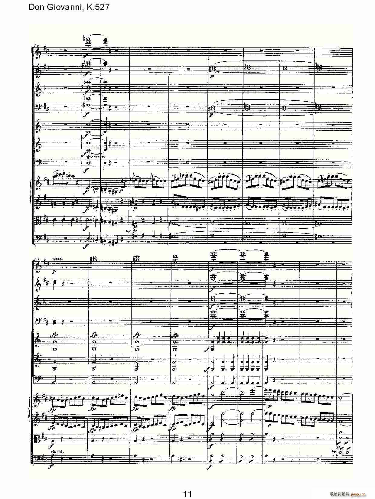 Don Giovanni, K.527(十字及以上)11